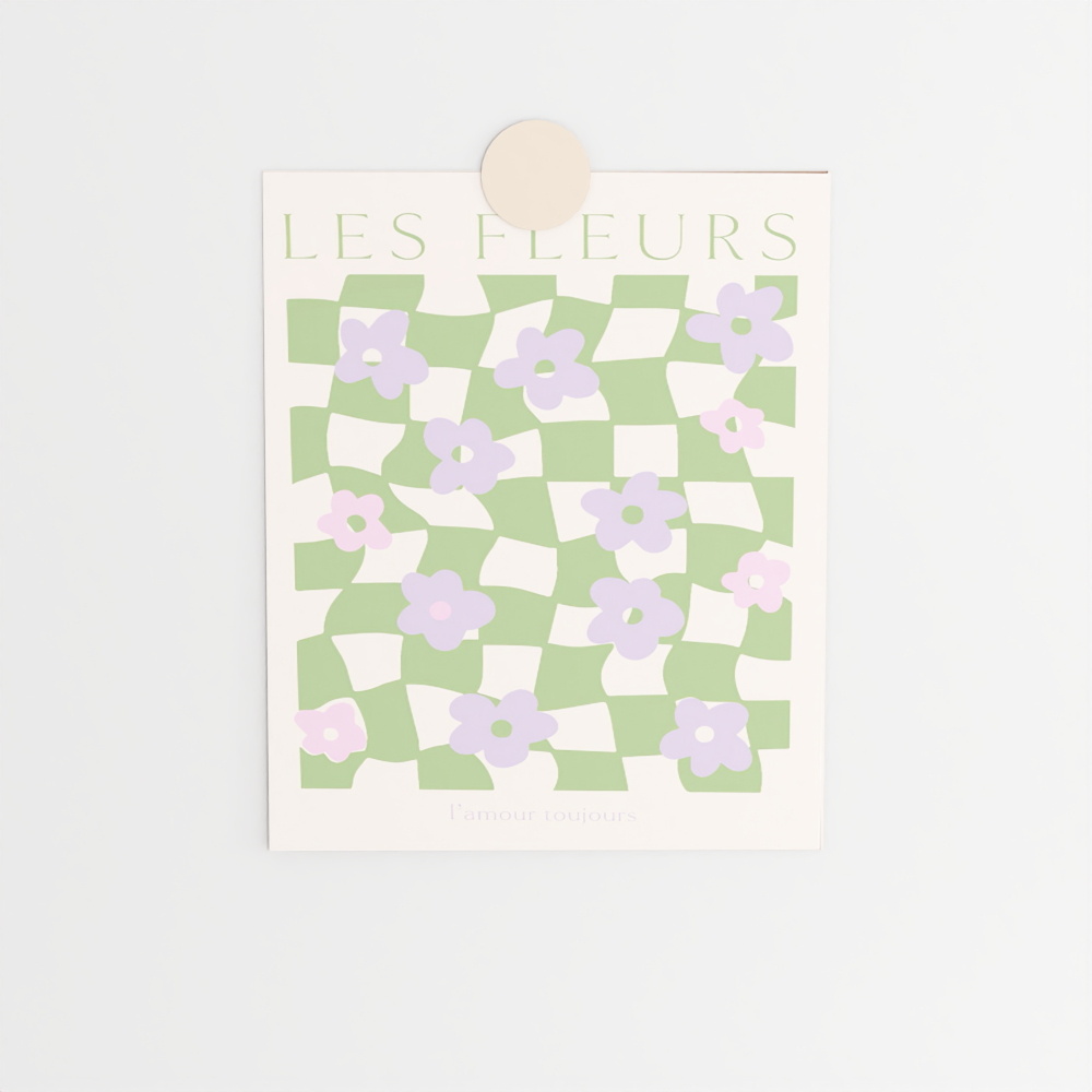 งานศิลป์ผนังสไตล์ครีมทันสมัย 2