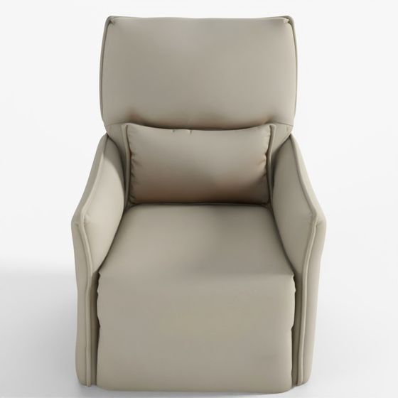 Hanssem MVME Clay Fabric Recliner Sofa 1-Seater