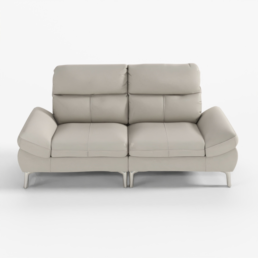 Hanssem MVME Prime Noble Natural Leather Recliner Sofa 3-Seater