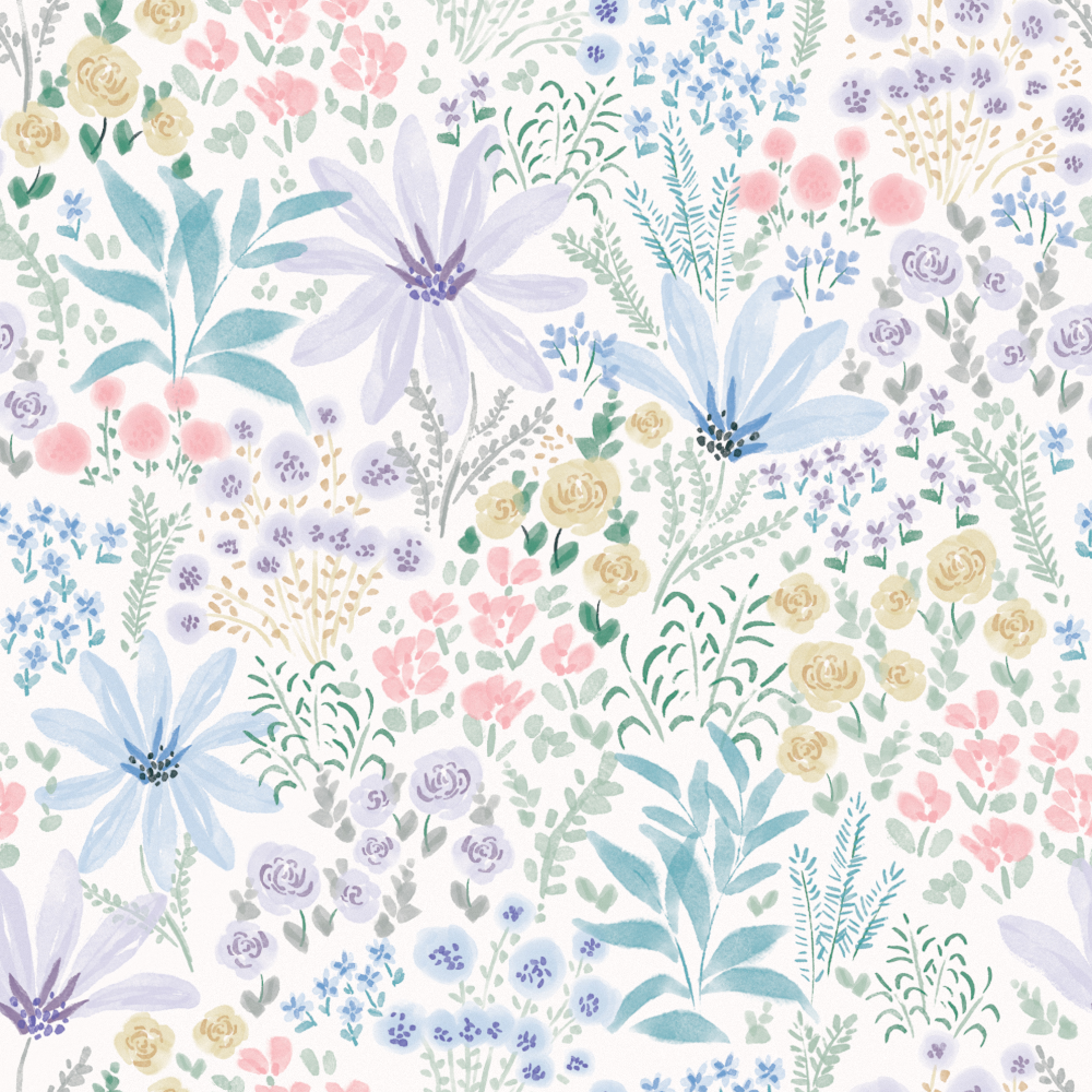 LOW RES CUSTOM_Wildflower Waltz_PINK_70 x 70