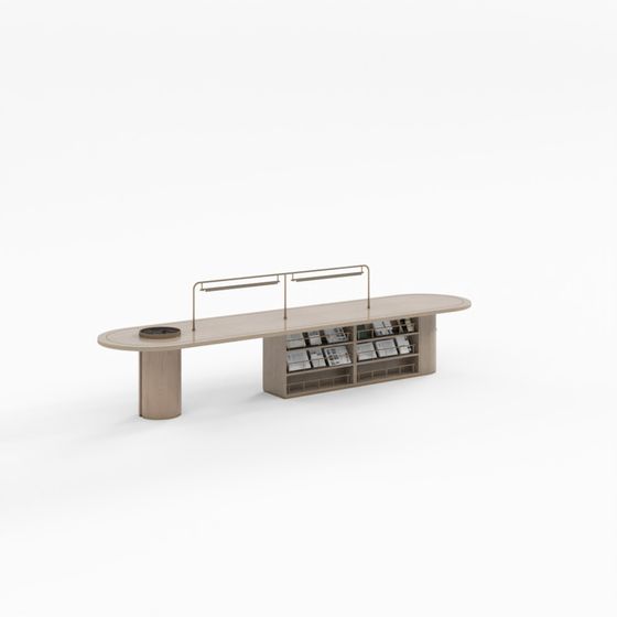 Tavolo da lettura per biblioteca