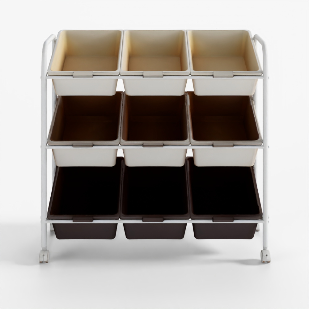 Hanssem Mori Trolley Open Toy Storage Cabinet