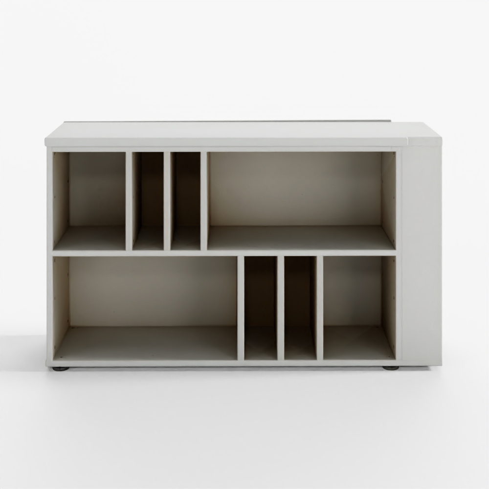 ハンスム エイムビッグ ワイド収納デスク 1200