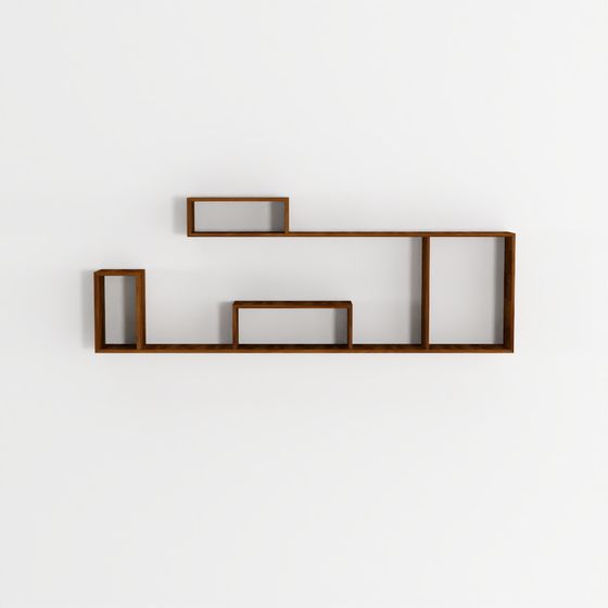 Song-Style Aesthetic Wall Shelf