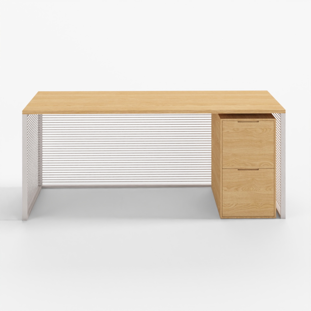 Bàn Học Gỗ Tự Nhiên Phong Cách Bắc Âu