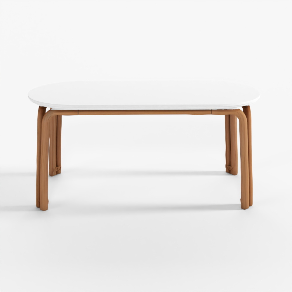 Hanssem 라모 원목 6인 세라믹 타원형식탁 1750