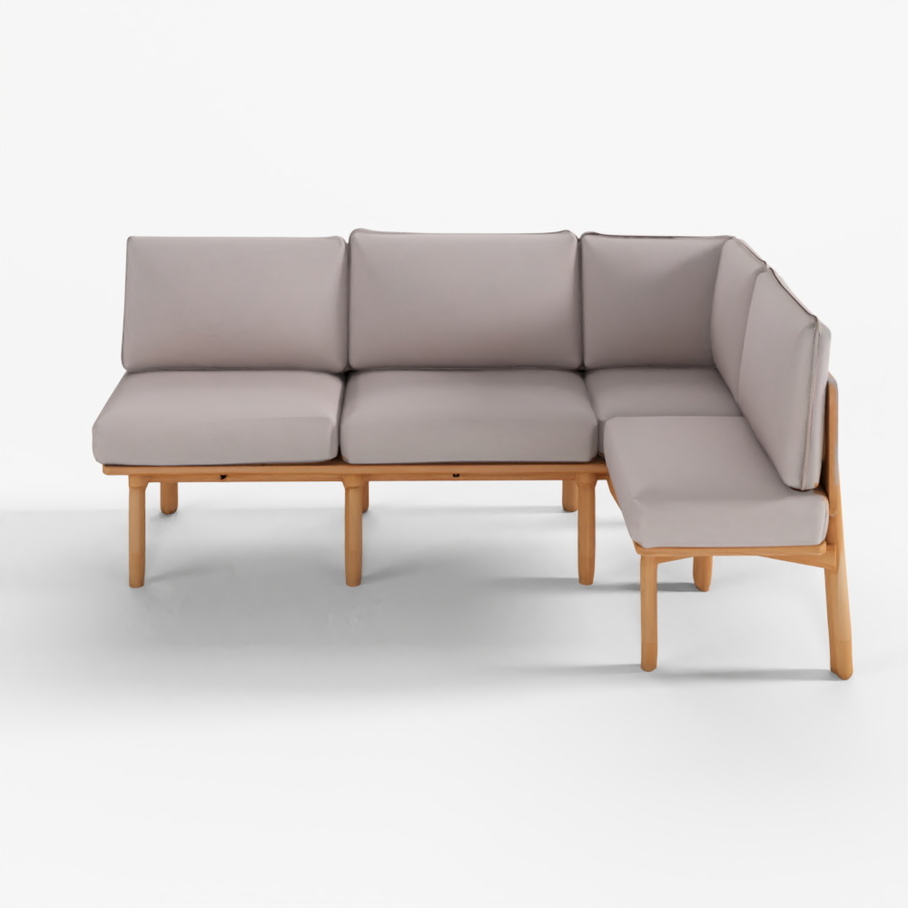 Hanssem Fore Comfort 3-Sitzer Sofa Bank Set