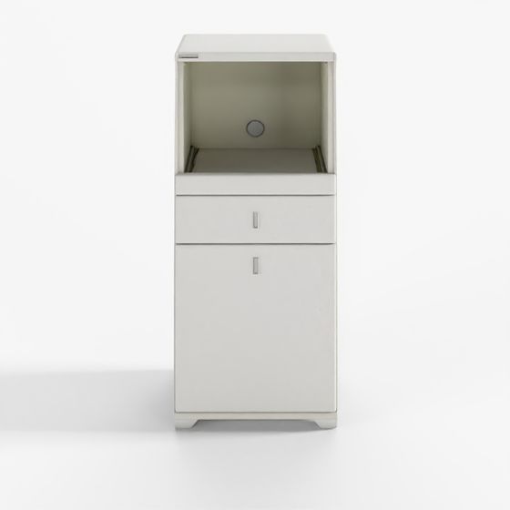 Hanssem Como Kitchen Island White