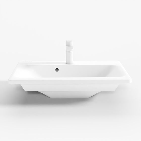 Semi-Recessed Sink Look Sanindusa 63x36