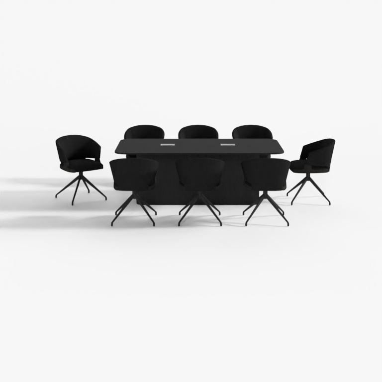 Minimalist Meeting Room Desk Set 2