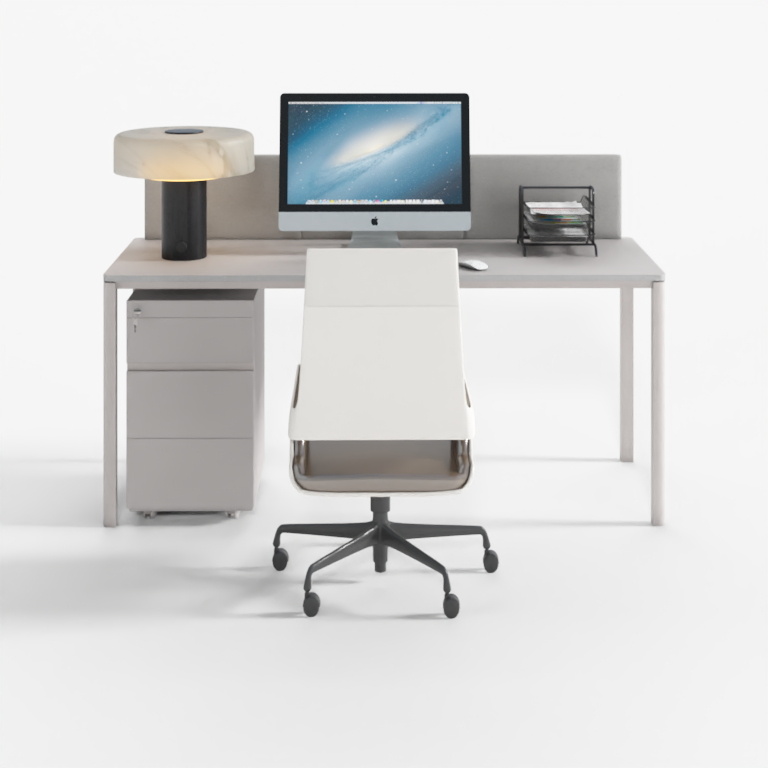 Minimalist Office Desk Set 1