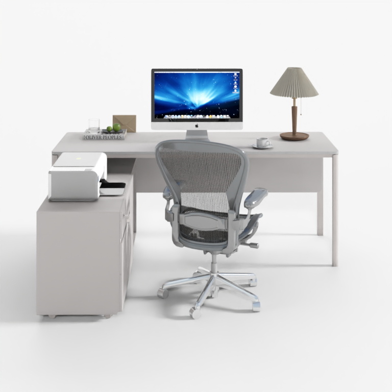 Minimalist Office Desk Set