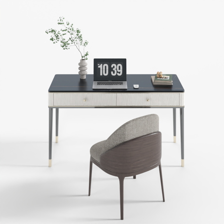 Ensemble Bureau Style Crème pour Chambre