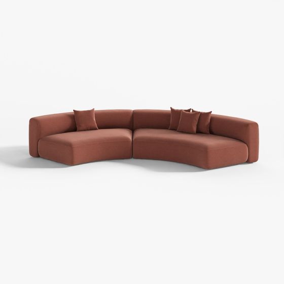 Sofá Modular Curvo Acogedor