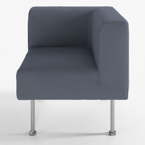 Divano Angolare Fursys Schienale Basso