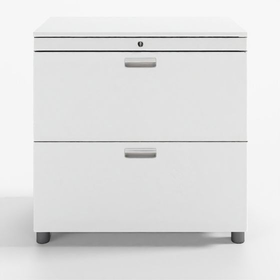 Fursys 2-Tier File Cabinet