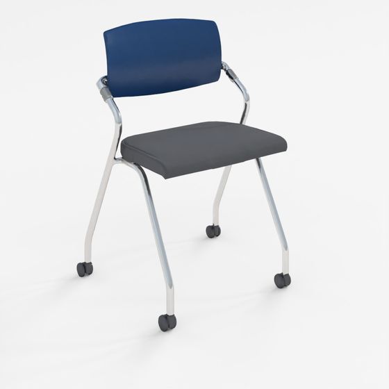 Fursys Caster Folding Chair