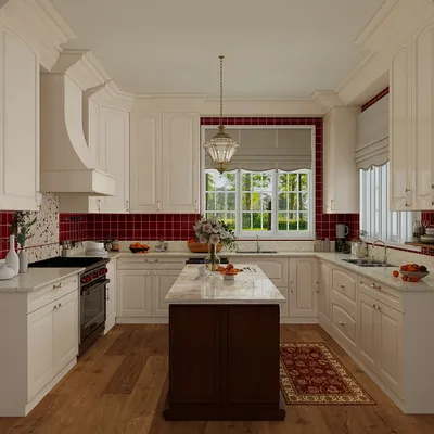 Kitchen | Timeless White Elegance