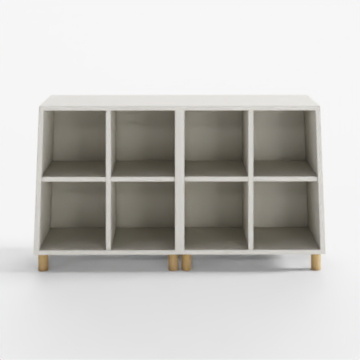 IKEA EKRT White Cabinet Combination with Legs Wooden