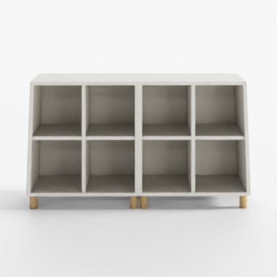 IKEA EKRT White Cabinet Combination with Legs Wooden