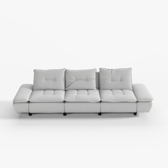 Samickgagu Flat 4-Seater Reclining Sofa