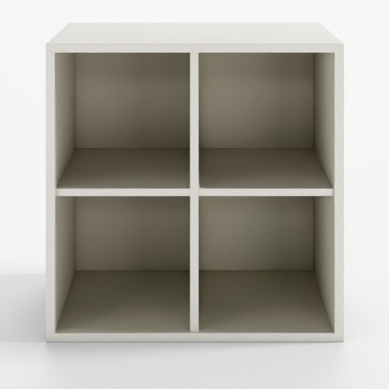 IKEA EKRT White Cabinet with 4 Compartments W70 D38 H37