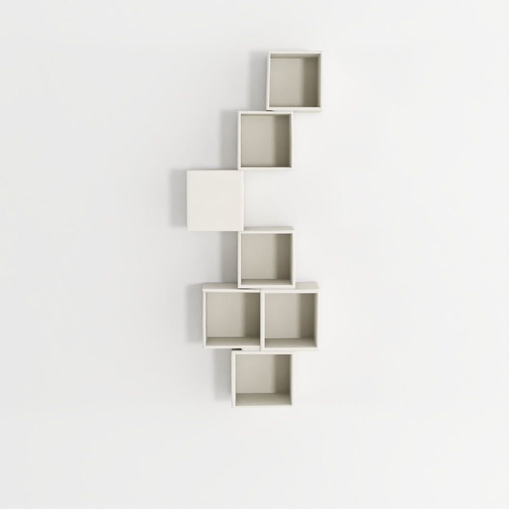 IKEA EKRT White Wall-Mounted Cabinet Combination W105 D35 H38