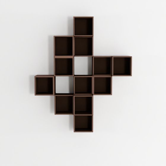 IKEA EKRT Wall-Mounted Cabinet Combination Dark Grey