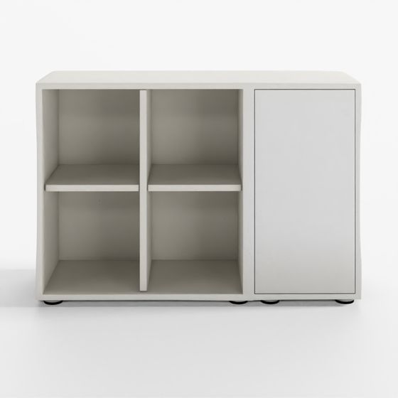 IKEA EKRT White Cabinet Combination with Feet W105