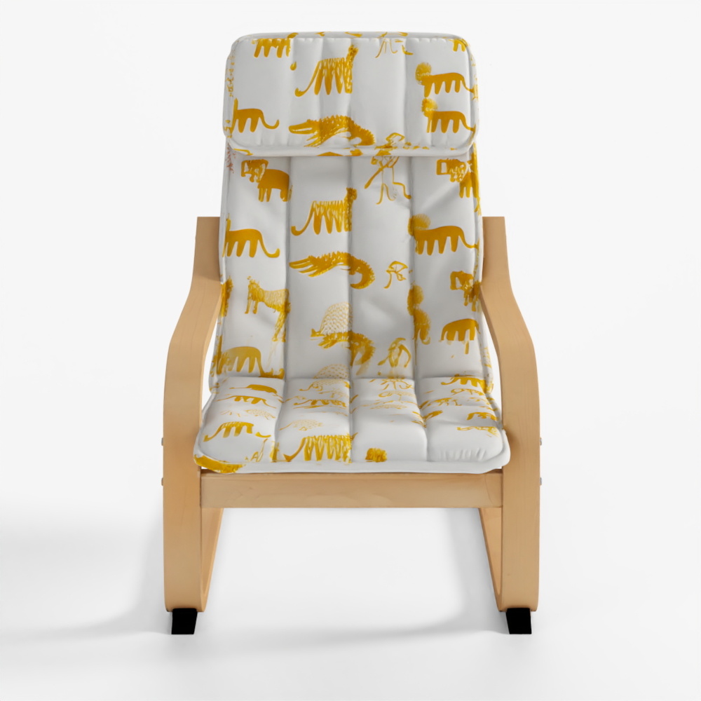 เก้าอี้เด็ก IKEA POÄNG เคลือบไม้เบิร์ช Skogb