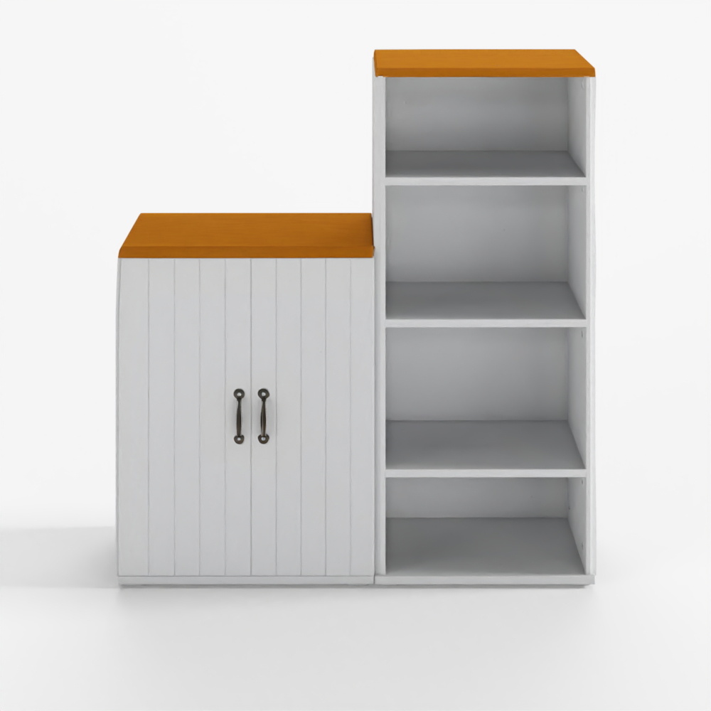 IKEA SKRUVBY storage combination white