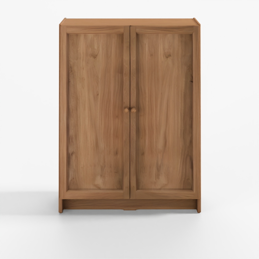 IKEA BILLY Bookcase with Oak Effect Doors