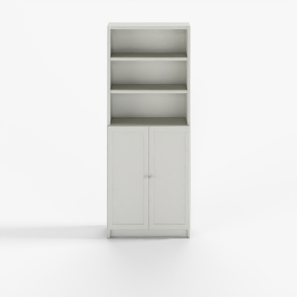 IKEA BILLY Bookcase with White Doors