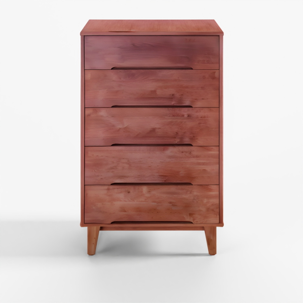 Samickgagu Rubber 5-Tier Drawer Cabinet