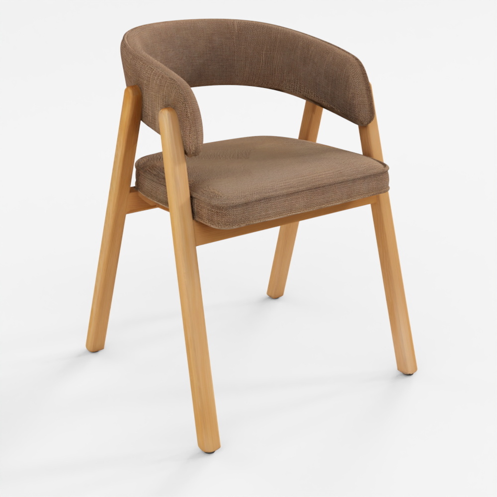ZUIVER Armchair Bright Brown