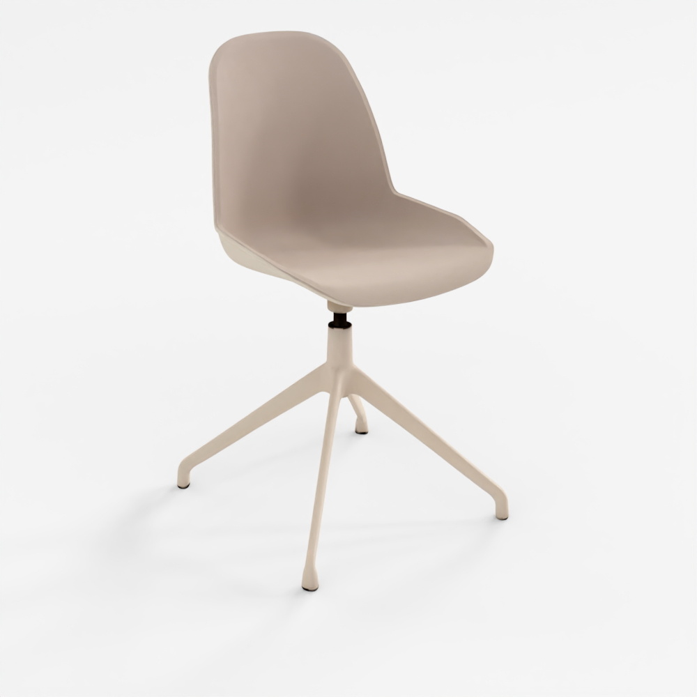 ZUIVER Albert Kuip Swivel Chair Taupe