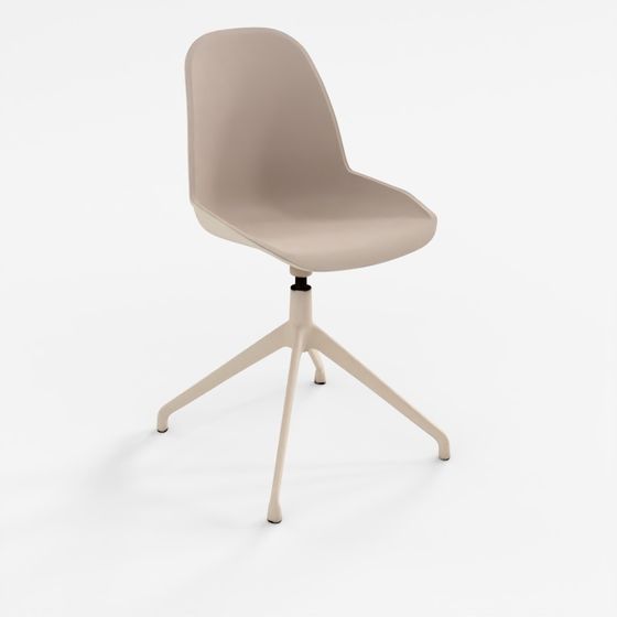 ZUIVER Albert Kuip Swivel Chair Taupe