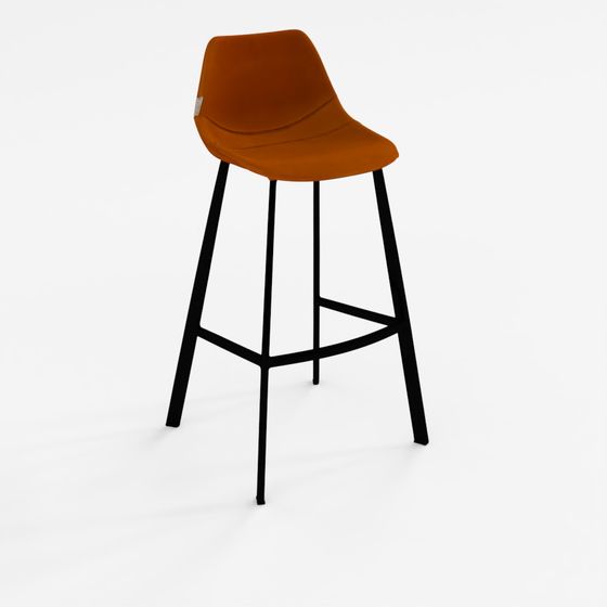 Tabouret ZUIVER Franky Marron