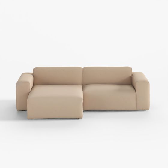 Canapé 3 places ZUIVER Milka Gauche Sable