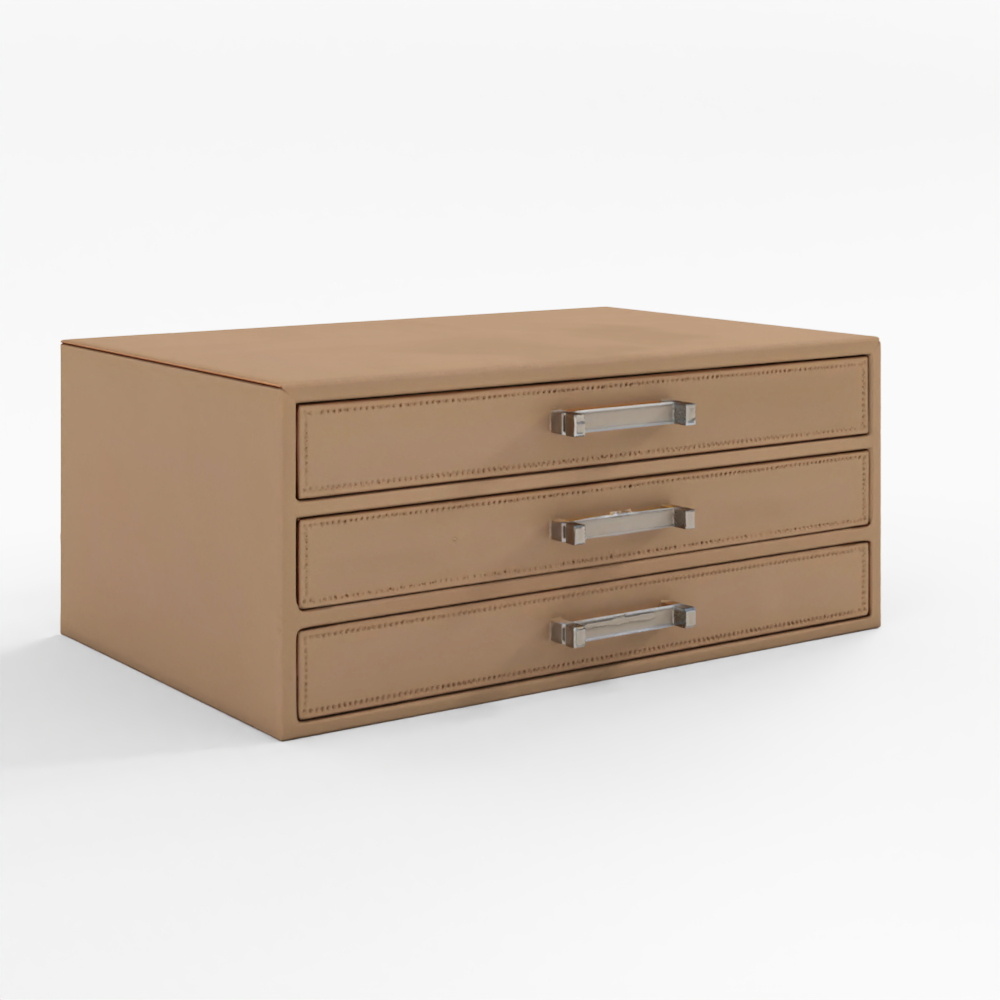 Casamia 무이 3단서랍 수납함-탄