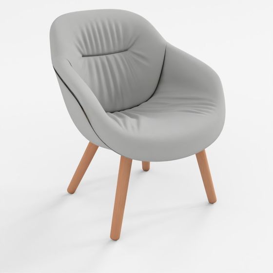 About A Lounge 82 Armchair, Low Back