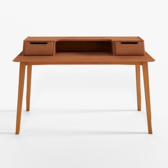 Escritorio Hyundai Livart Malacca 1200 con Almacenamiento Superior