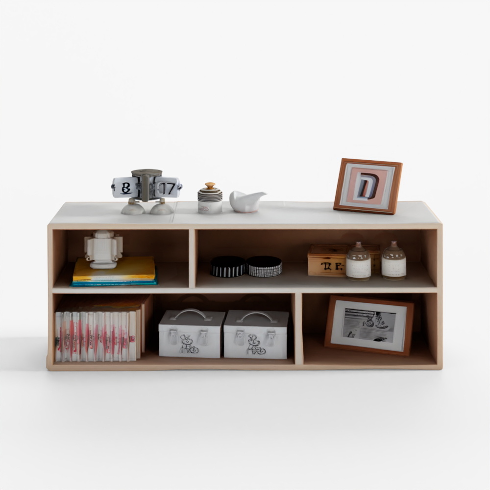 Низкий детский стол с полкой Hyundai Livart Comme 1200