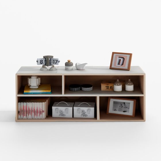 Низкий детский стол с полкой Hyundai Livart Comme 1200