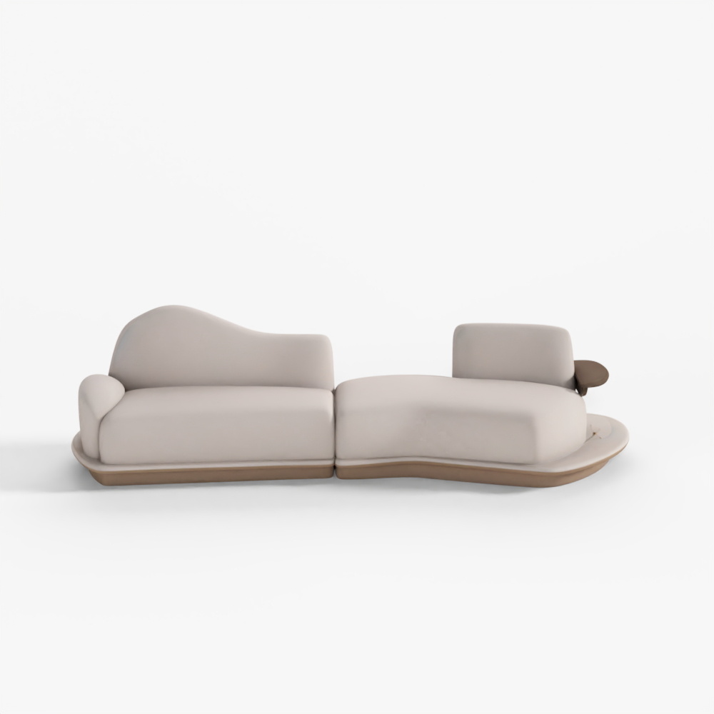 現代利華特 Serene 四人座布面沙發