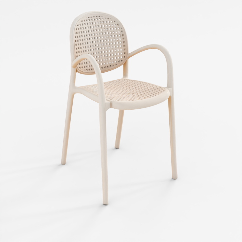 Hyundai Livart Wib Armchair Type PP Dining Chair