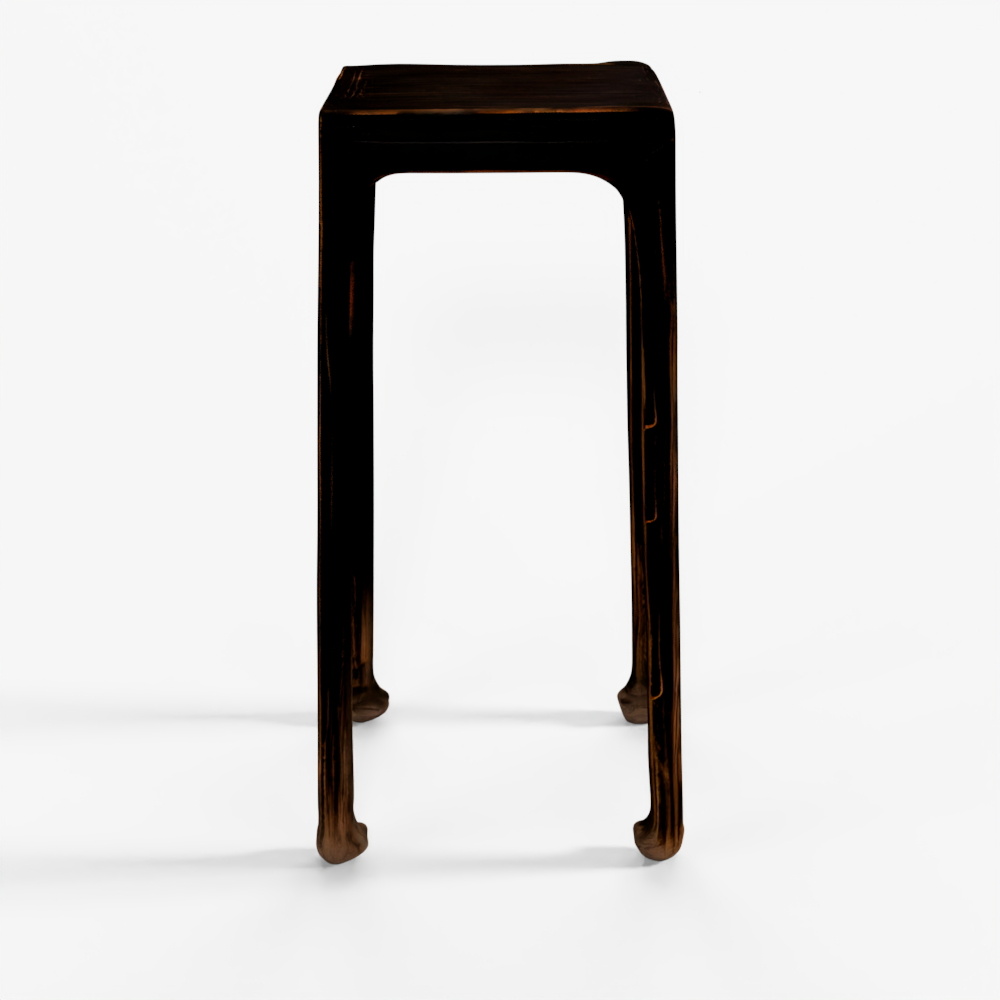 Black Painted Flower Stand