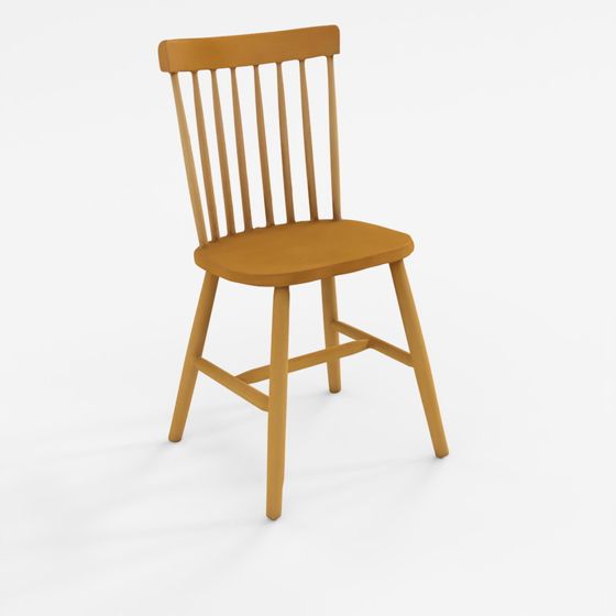 Hyundai Livart New Cinnamon WindsorA Solid Wood Dining Chair Set of Two (495, 490)