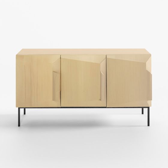 Hyundai Livart Stears 3-Door Oak Sideboard Living Room Cabinet