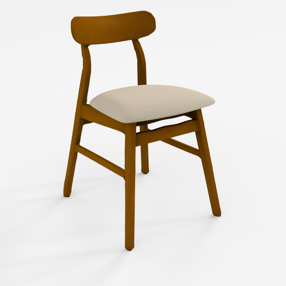 Hyundai Livart Bulanparu Fabric Dining Chair A Type